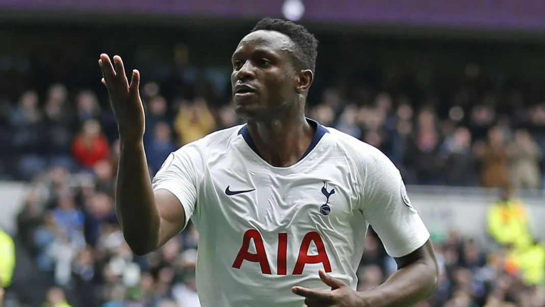 Victor Wanyama in action for Tottenham Hotspur