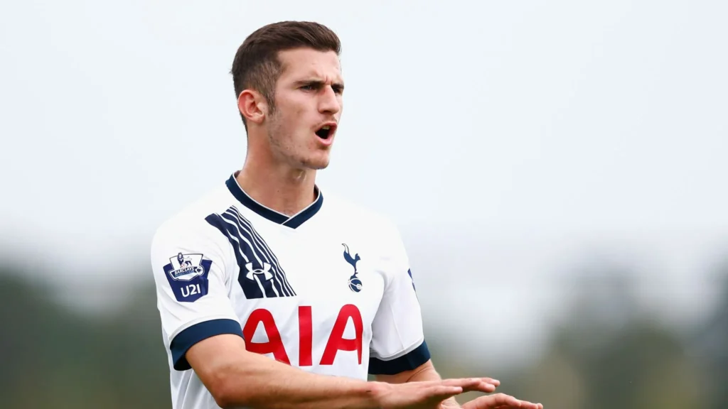 Tottenham defender Dominic Ball