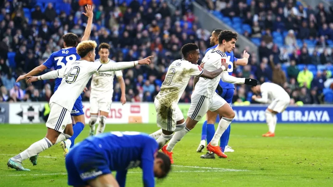 Garry Monk Leeds United vs Cardiff City