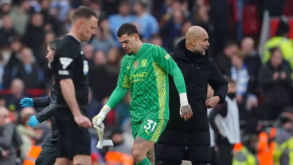 Ederson, one of the best keepers in England. 